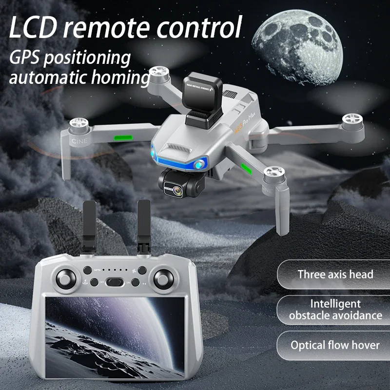 AE3 Pro Max PRO Max GPS Drone 4K Dual Camera 5G Wifi FPV 3-Axis Gimbal Professional Obstacle Avoidance Quadcopter RC Dron Toy