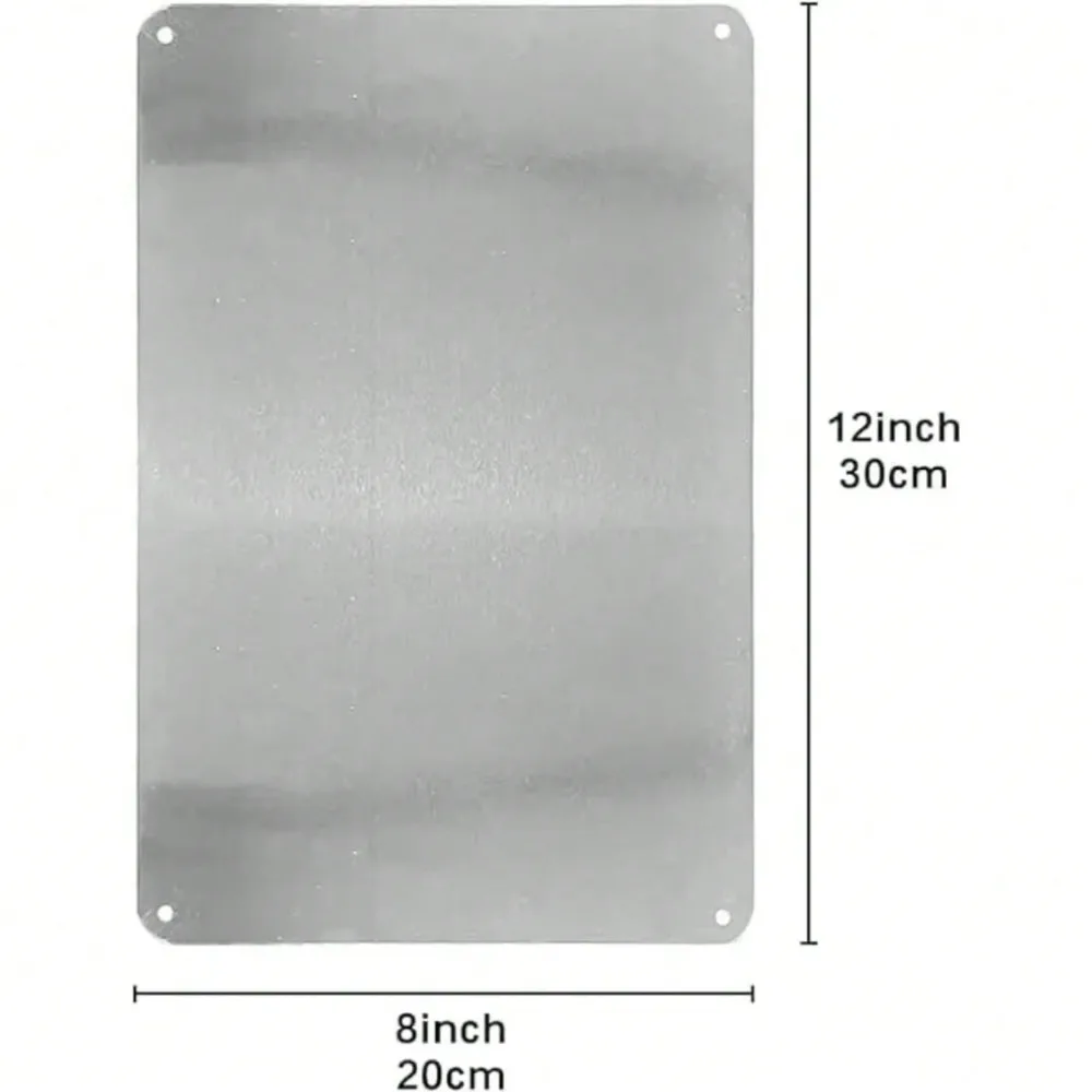 لوحة معدنية من Fallout Abraxo - ملصق لافتة كلاسيكي من القصدير، ديكور جدار كهف الرجل