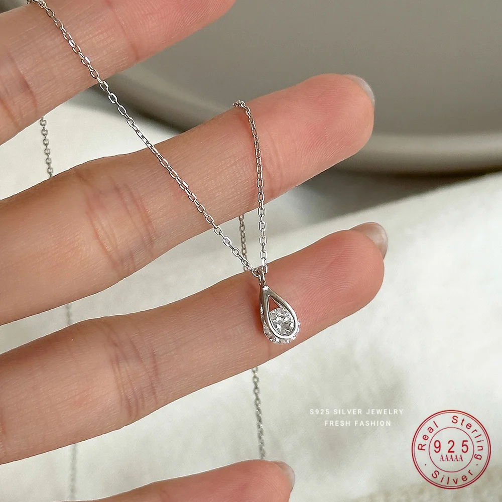 

Женское ожерелье из серебра 925 пробы, с фианитами