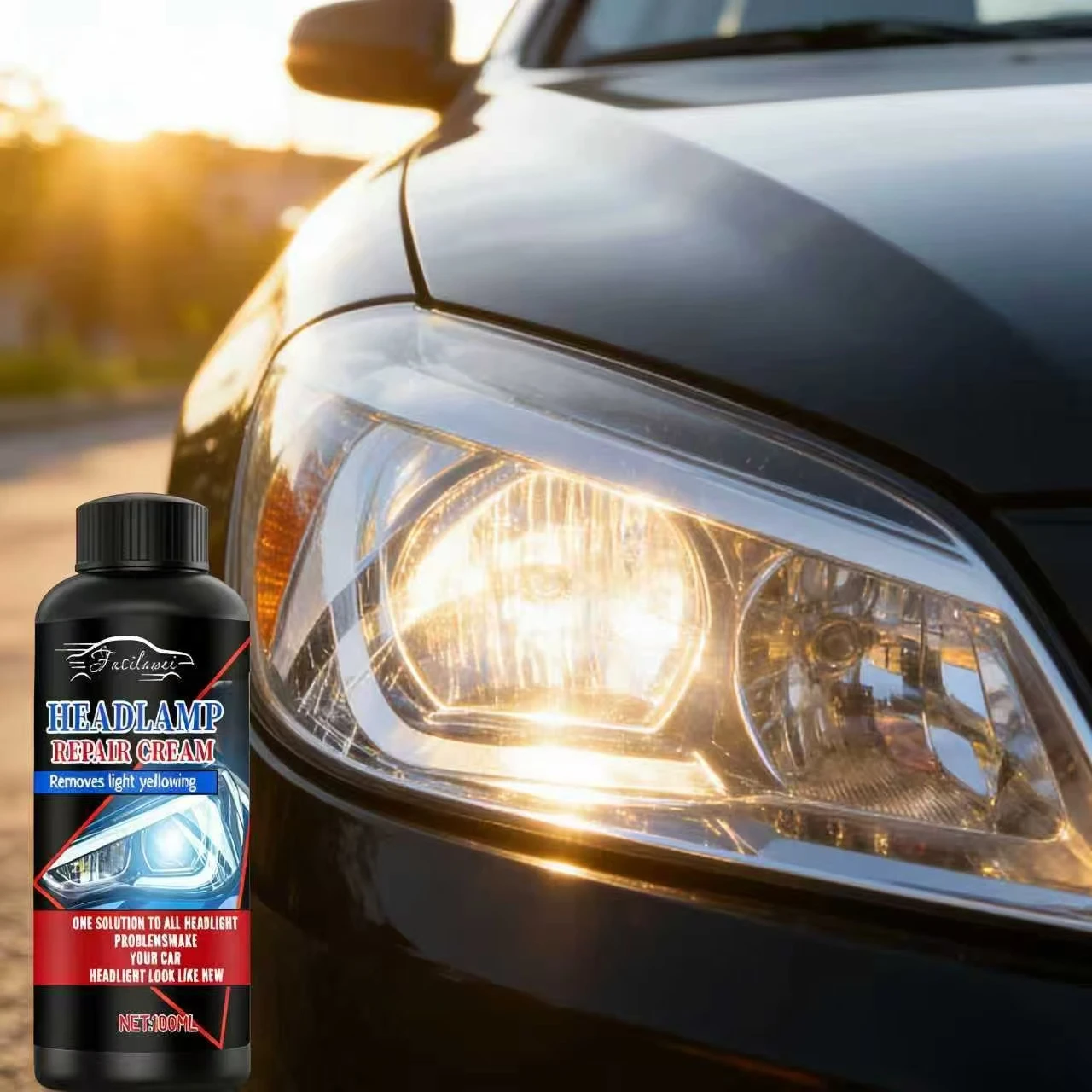 

Крем для ремонта фар на 100 мл для BMW и Toyota — средство для удаления пожелтения фар автомобиля, всепроблемное решение, как новый уход за лампами