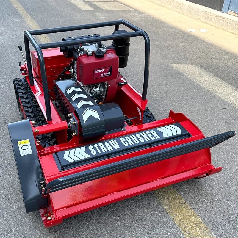 高度な地形に対応したカスタマイズ可能なハイエンドインテリジェントリモートコントロール芝刈り機、遠隔操作可能