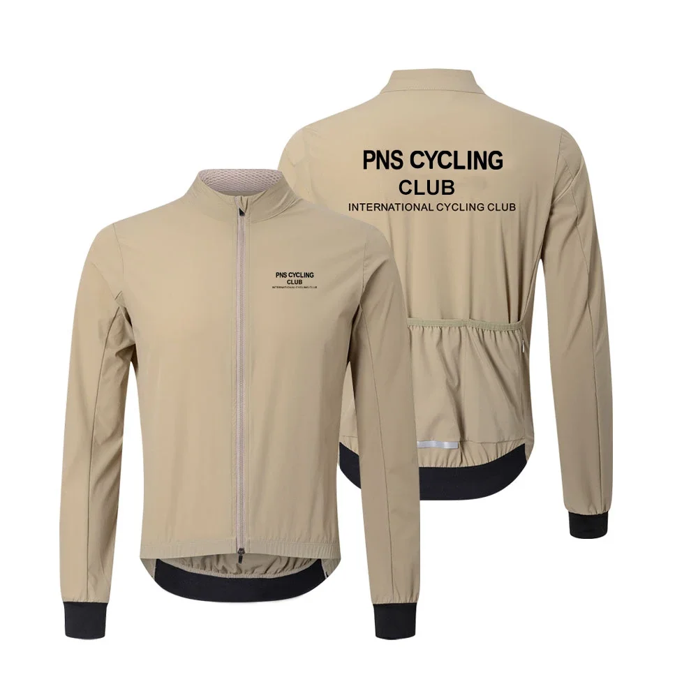 PNS-Casaco De Ciclismo De Manga Longa Impermeável, MTB Road Pro Team Blusão, Camisa De Bicicleta Quick Dry, Bicicleta Leve Ciclismo Jersey