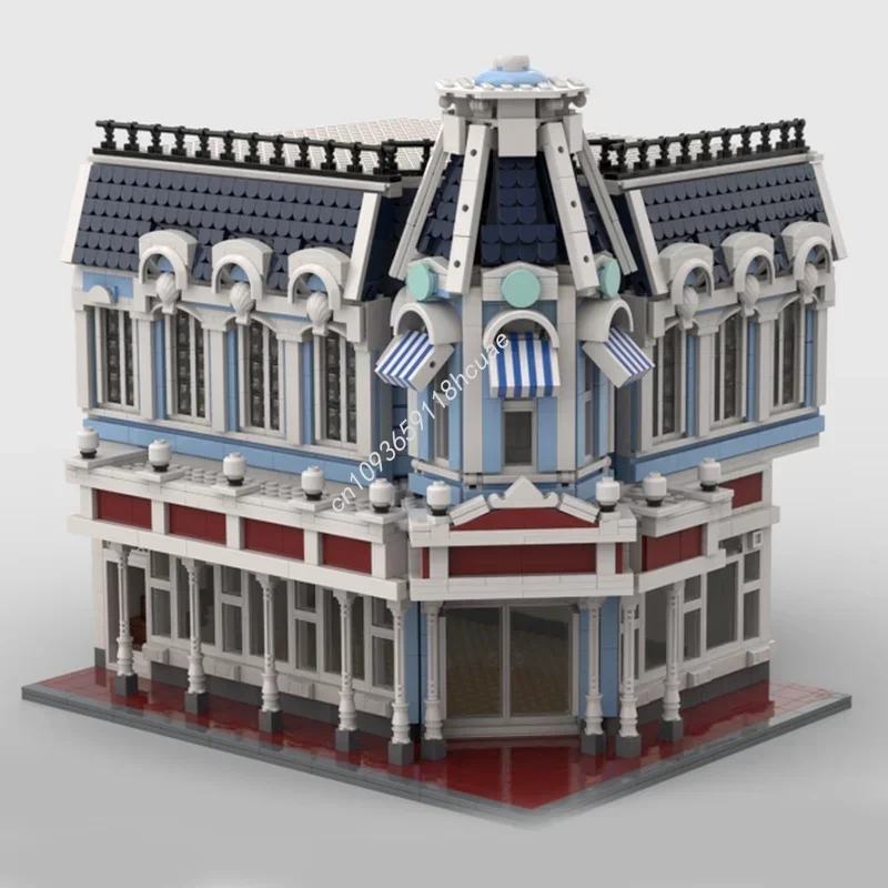 

3006pcs MOC Magic Kingdom Corner Emporium Disneienyed Model Building Blocks Festival Gifts Architecture DIY Idea Toy Brick