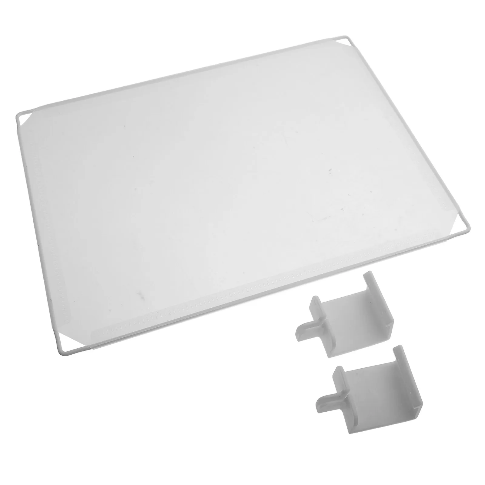 2Pcs Plastic Desk Partition Divider Boards Clip on Desktop Shield Screen for Office Classroom Study Table Privacy Noise