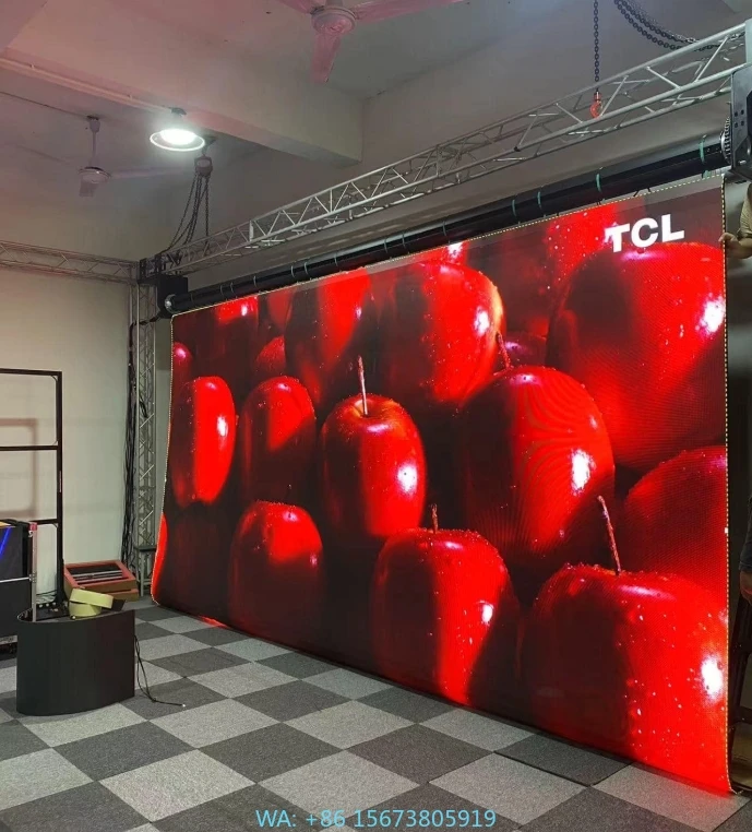 

2025 Уличный складной светодиодный дисплей P3.91 с высокой яркостью 4K, 320x160 мм, гарантия 1 год