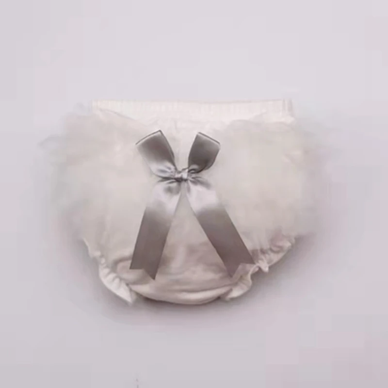 Culotte bouffante en coton à volants pour bébé, couvre-couche pour nouveau-né, culotte tutu à volants pour bébé fille, short pour bébé