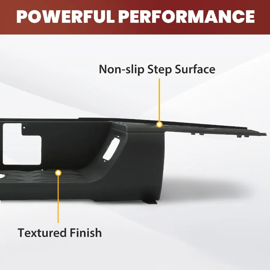 For  Tundra 2014-2021 Rear Step Bumper Center Pad W/O Sensor Hole