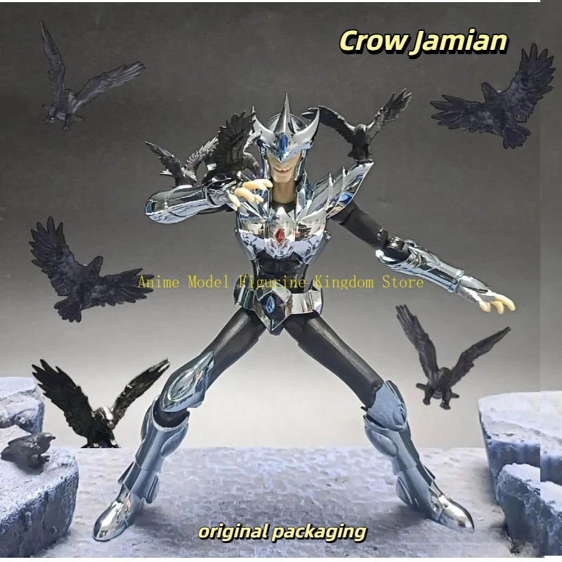 

In Stock CS Model Saint Seiya Cloth Myth EX Crow Jamian Silver Knights of The Zodiac Action Figure Metal Gifts Collect FigureToy