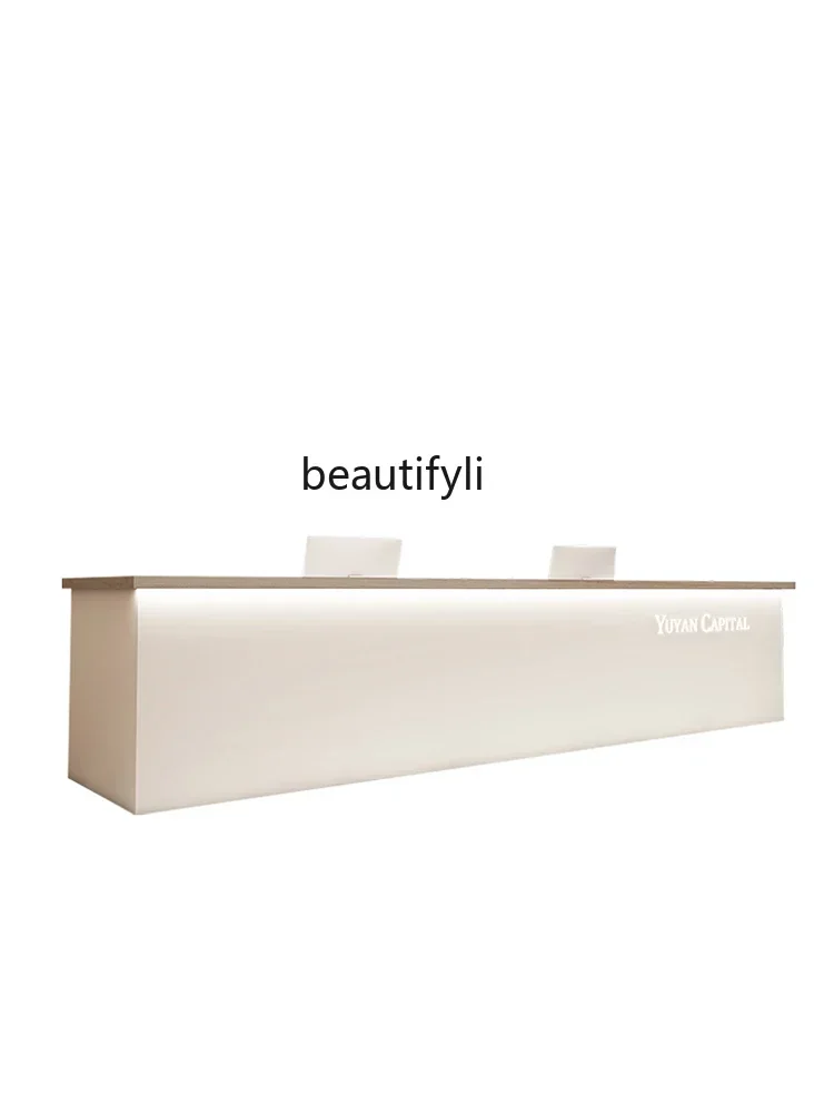 

R Modern Training Institution Property Company Hotel Lobby Office Front Desk Reception Cashier Bar R