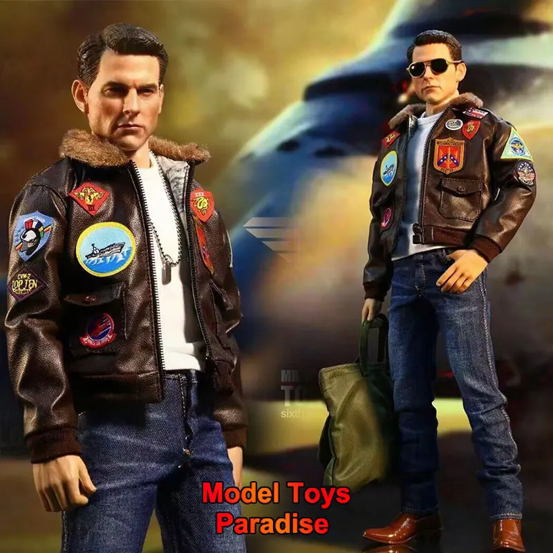 FIRE POINT TOYS X MR.FIGURE MFT001 1/6 Men Soldier Pilot A Tang Jacket Full Set 12'' Action Figure Collectible Fans Gifts