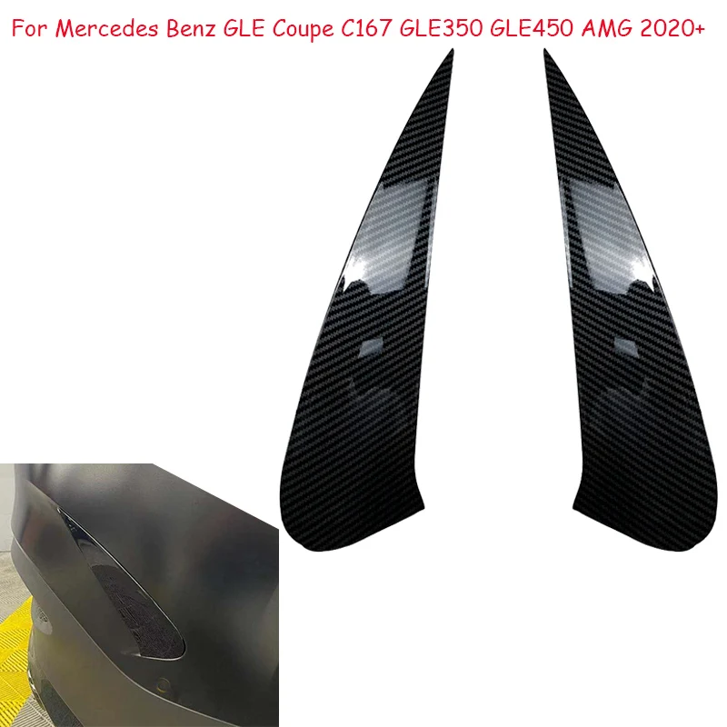 

Car Exterior Stickers Rear Bumper Fender Air Vent Outlet Cover Trim For Mercedes Benz GLE Coupe C167 AMG GLE53 2020 2021+