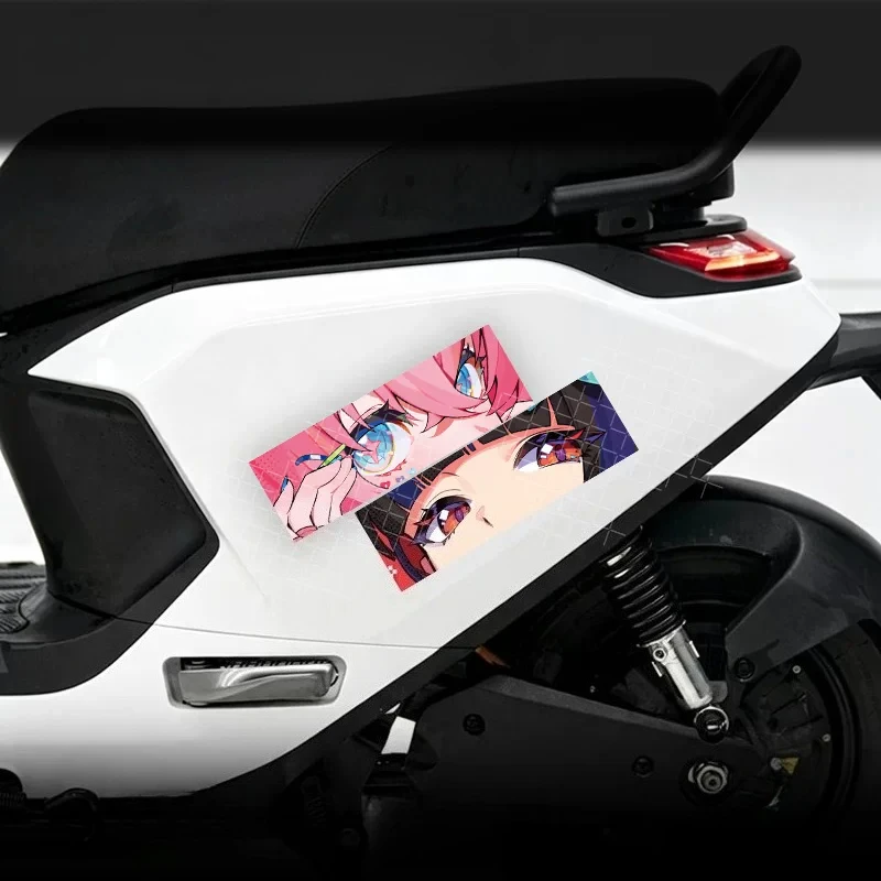 Laser Anime Angel Car Decal Sticker Waterproof for Window Glass