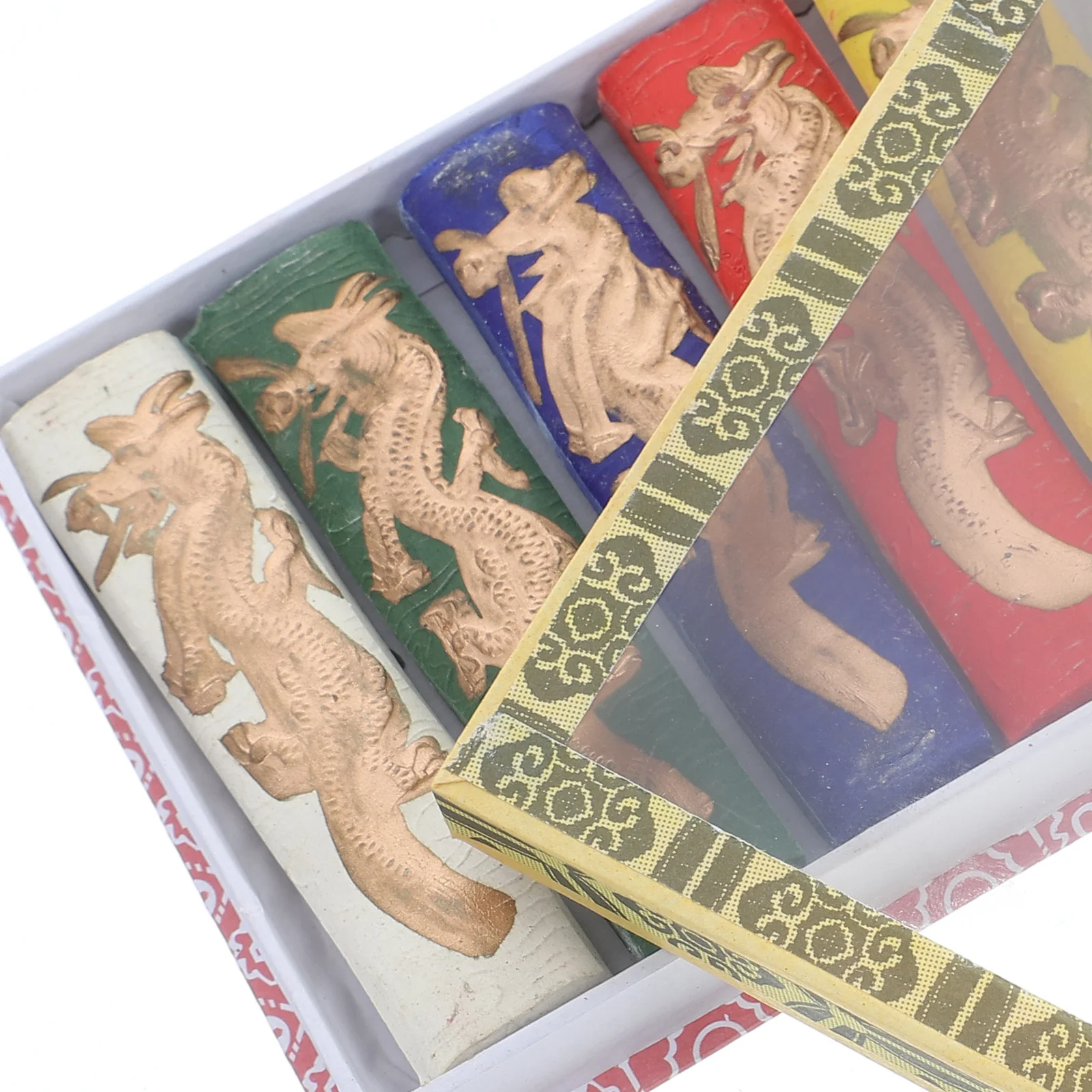 5pcs Chinese Ink Sticks For Calligraphy Painting Traditional Sumi Ink Blocks Handmade Art Supply Teaching Tool Practice Writing