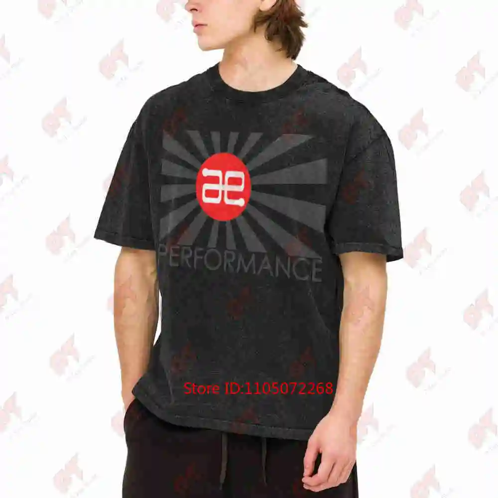 Always Evolving Performance Logo Vintage Washed Tee Pure Cotton T-Shirt