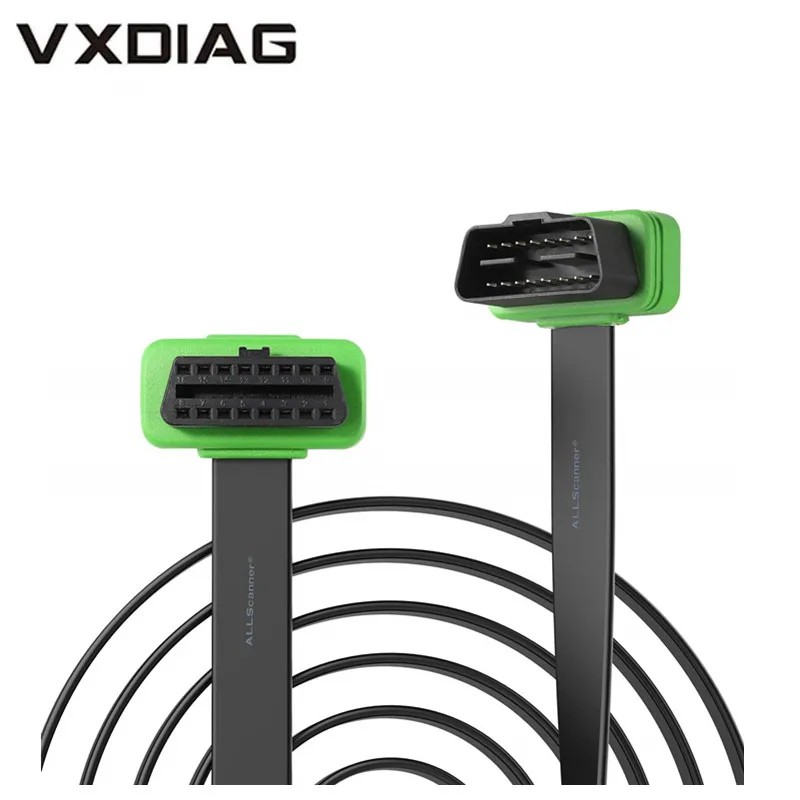 VXDIAG VCX SE OBD Extension Cable For VXDIAG VCX SE, LAUNCH X431V, AUTEL AP200, Original Main OBD 2 Extended Connector 16Pin