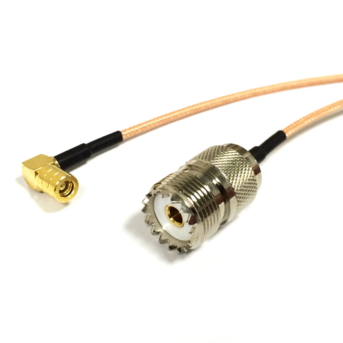 

New Modem Coaxial Cable UHF Female SO239 Switch SMB Right Angle RG316 Pigtail 15CM 6" Adapter