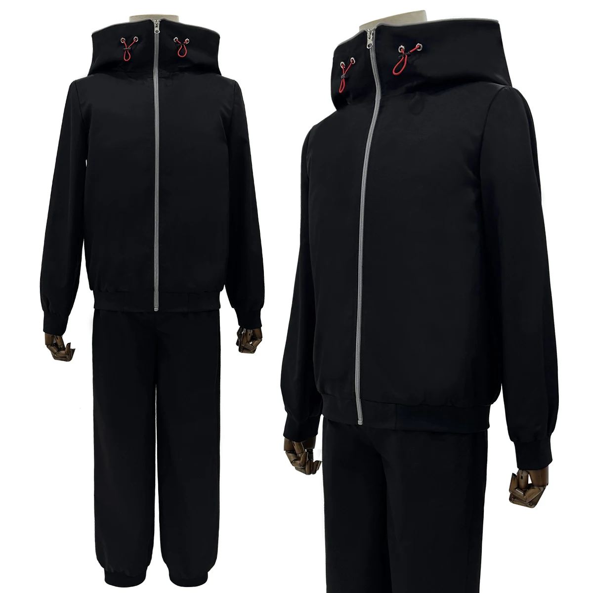 HOLOUN Itadori Yuji Anime Cosplay disfraz peluca Jujutsu JJK Sudadera con capucha pantalones convención Halloween regalo de Navidad