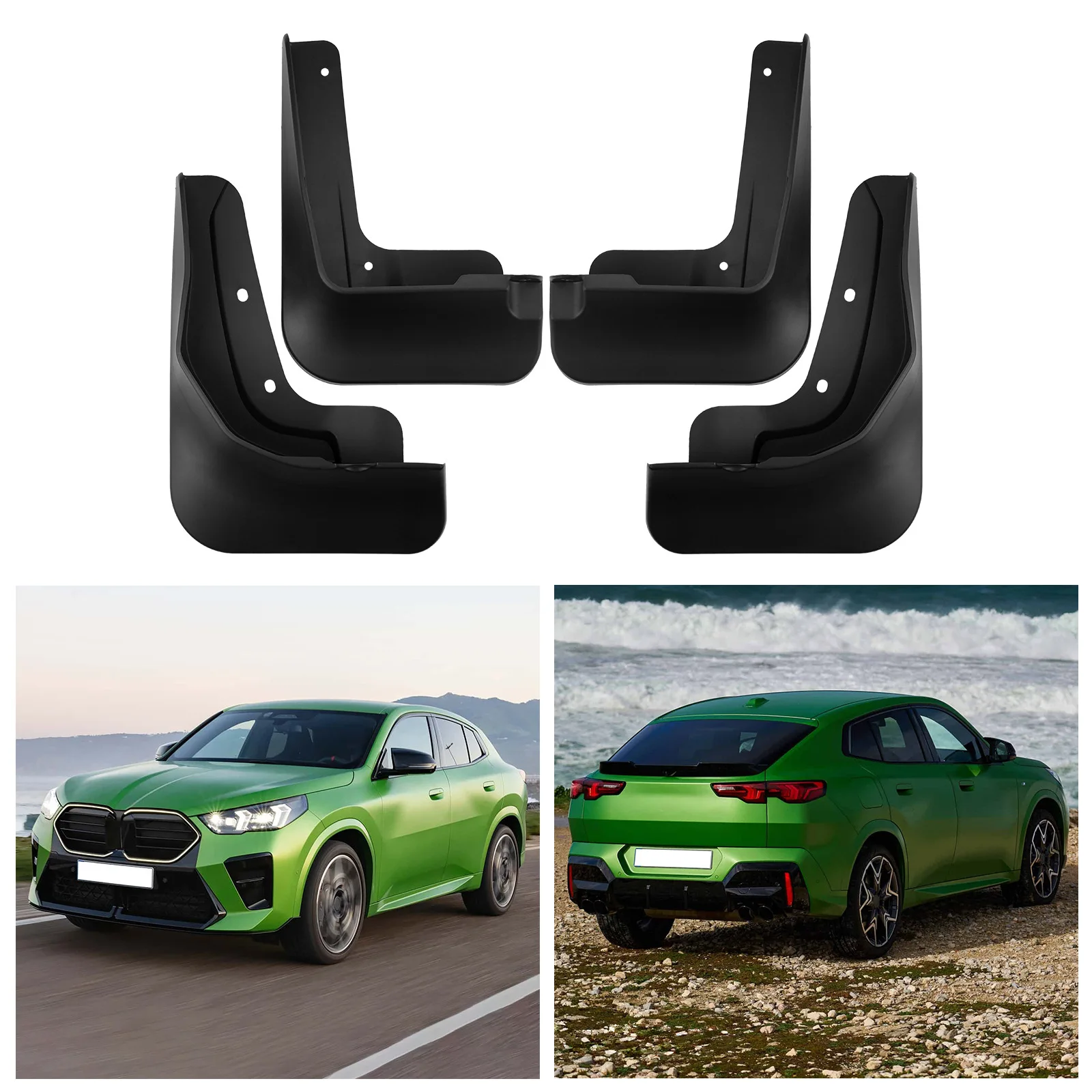 For BMW BMW X2 2024-2025 car tire fender leather modification supplies mud flaps car accessories