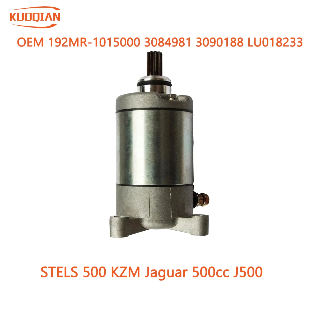 Motor de arranque para STELS 500 KAZUMA K/GT Jaguar 500cc J500 192MR-1015000 LU018233 POLARIS 3090188 ATV UTV Buggy Xinyang