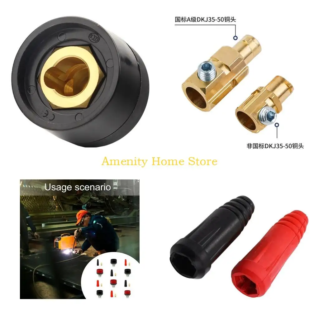 F26C 315A Connector 3 Size Welding Cable Fitting for DKJ Welder Cable Service Work