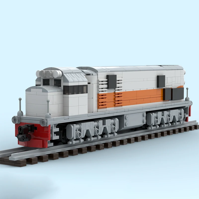 

915PCS MOC Kai CC201 Modular Train Model Building Blocks DIY Locomotive Railway Engine Assembly Collectible Toy Gift for Kids