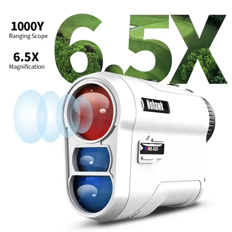 BOLRZO New Design Mini Rangefinder Sight 600 Meter Optical Distance Finder Rangefinder Hunting
