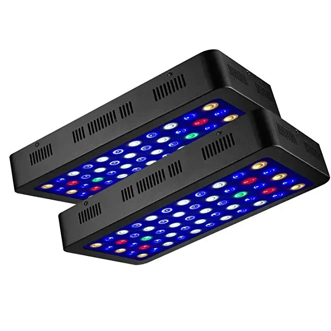 Chinese Sunrise Sunset Programmable Led Aquarium Light 165W Full Spectrum Led Aquarium Light Coral Reef