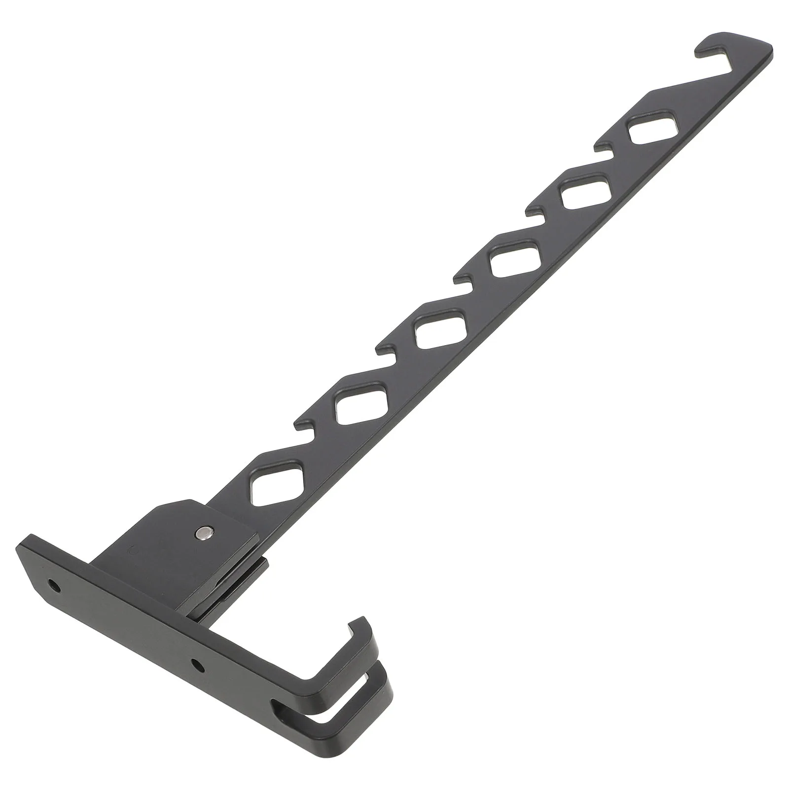 

Wall Mounted Foldable Metal Clothing Space Saving Garment Organizer Strong Retractable Design Clothes Drying Rack For