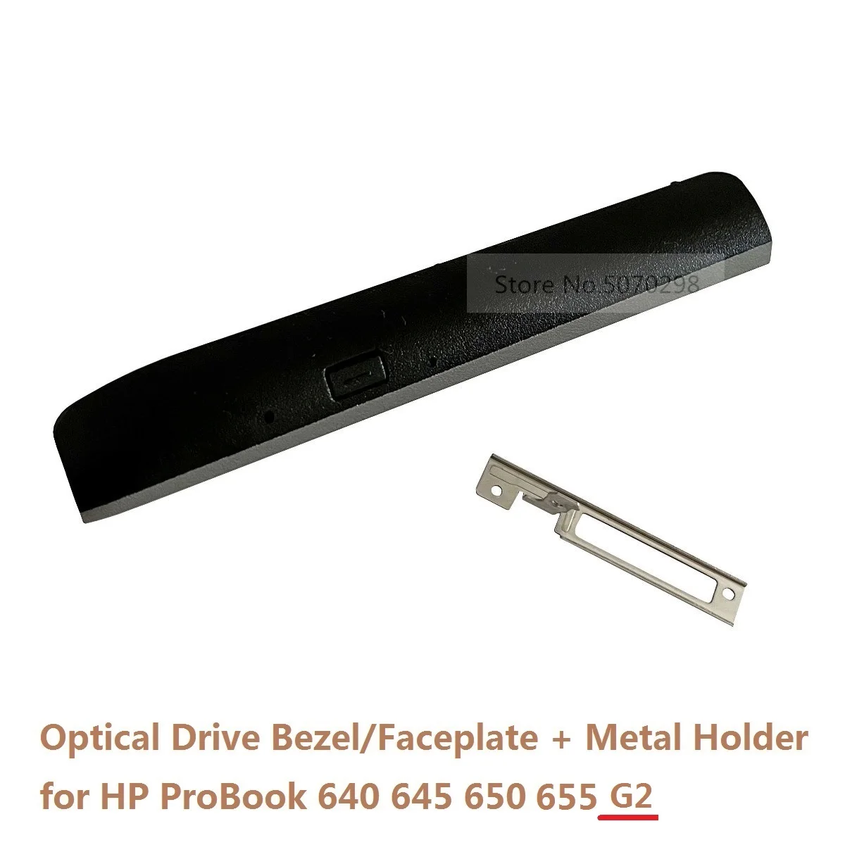 ODD DVD Optical Drive Curved Bezel Front Panel Cover Faceplate Mounting Bracket for HP ProBook 640 645 650 655 G1 G2 Series