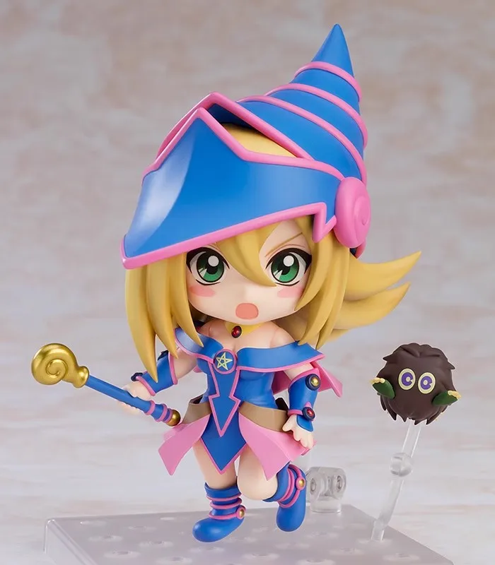 10cm Black Magician Girl Dark BMG DMG Duel Monsters Yu Gi Oh 1596 # Anime Action Figure Brinquedos Boneca Coleção Presente de Natal