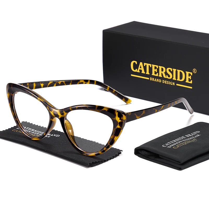 

CATERSIDE Fashion Cat Eye Women's Eyeglass Frame Brand Design High-Quality Glasses for Daily Decoration Optical Eyeglasses Frame