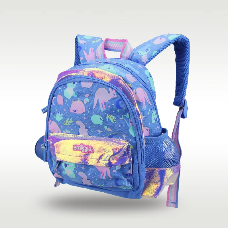 Australia smiggle original children's schoolbag girls backpack Lake Blue Koala cool kawaii 11 inch 1-3 years old