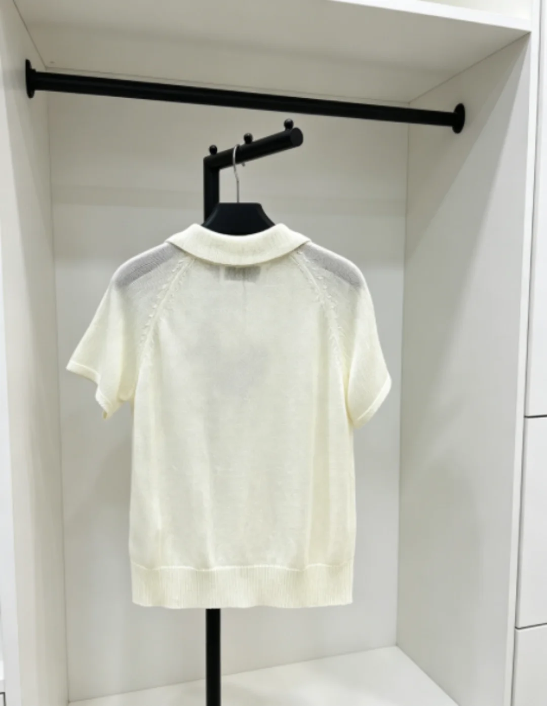 

Spring Summer Women's Knitted Top Casual Fashion High Quality Polo Shirt