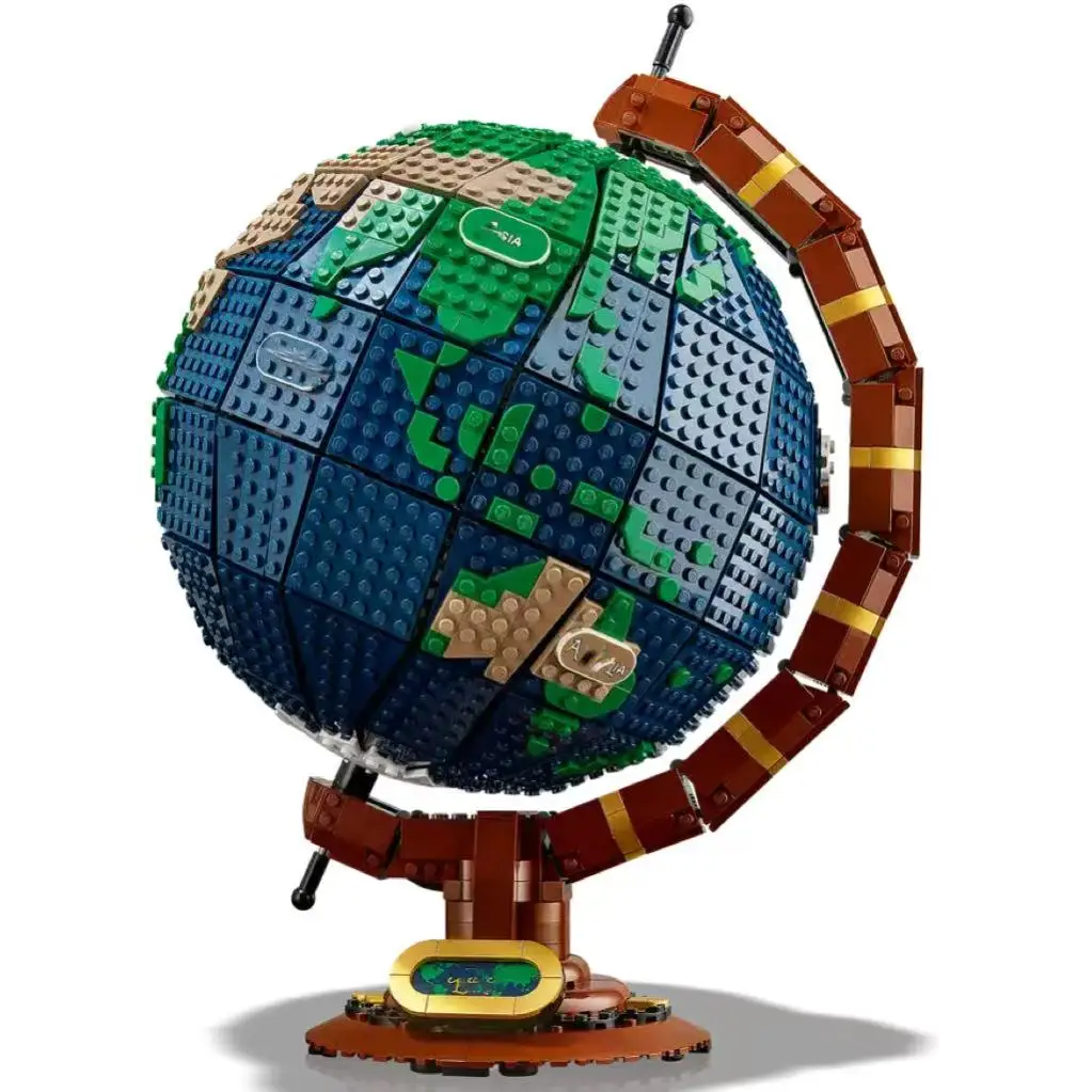 21332 DIY 2585개 MOC 지구 블록 모델 키트, 어린이 교육용 장난감, 크리스마스 선물, 생일 선물