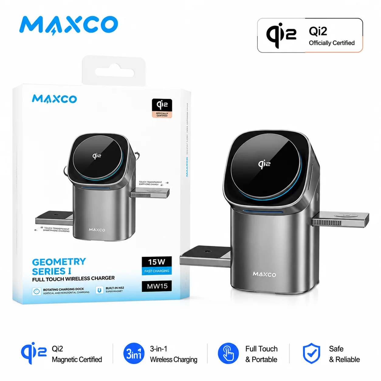 cargador-inalambrico-magnetico-3-en-1-maxco-qi2-–-para-iphone-12-17-airpods-apple-watch-–-plegable-tactil-carga-rapida