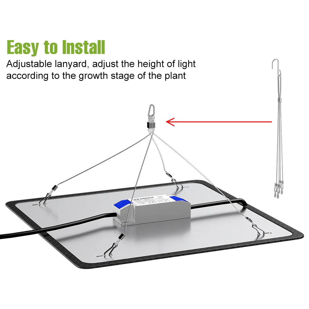 150 واط LED الطيف الكامل تنمو أضواء الكم مجلس زراعة مصباح الولايات المتحدة/الاتحاد الأوروبي التوصيل للداخلية زهرة الدفيئة خيمة الطماطم الخضروات