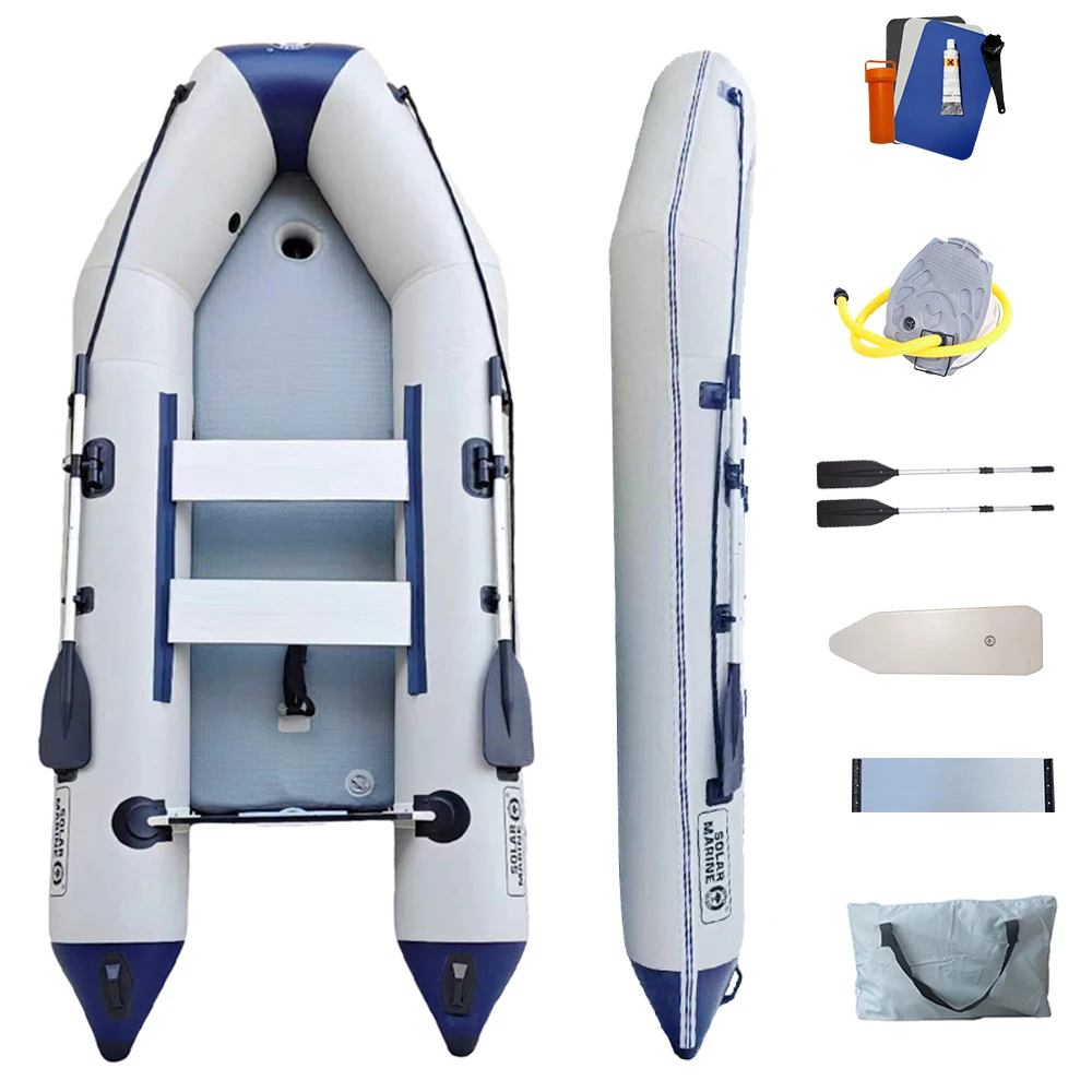 

Thickened Assault Boat air Deck Floor Fishing Inflatable Boat in Stock Can Be Used for Fishing Surfing Rescuing