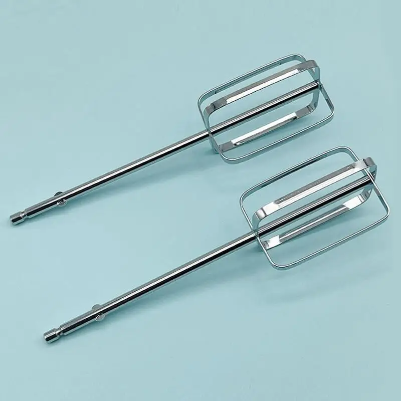 Stainless Steel Beaters for Hand Mixer Attachments 2 Pack Easy Install Whisk for Baking Cooking in Kitchen
