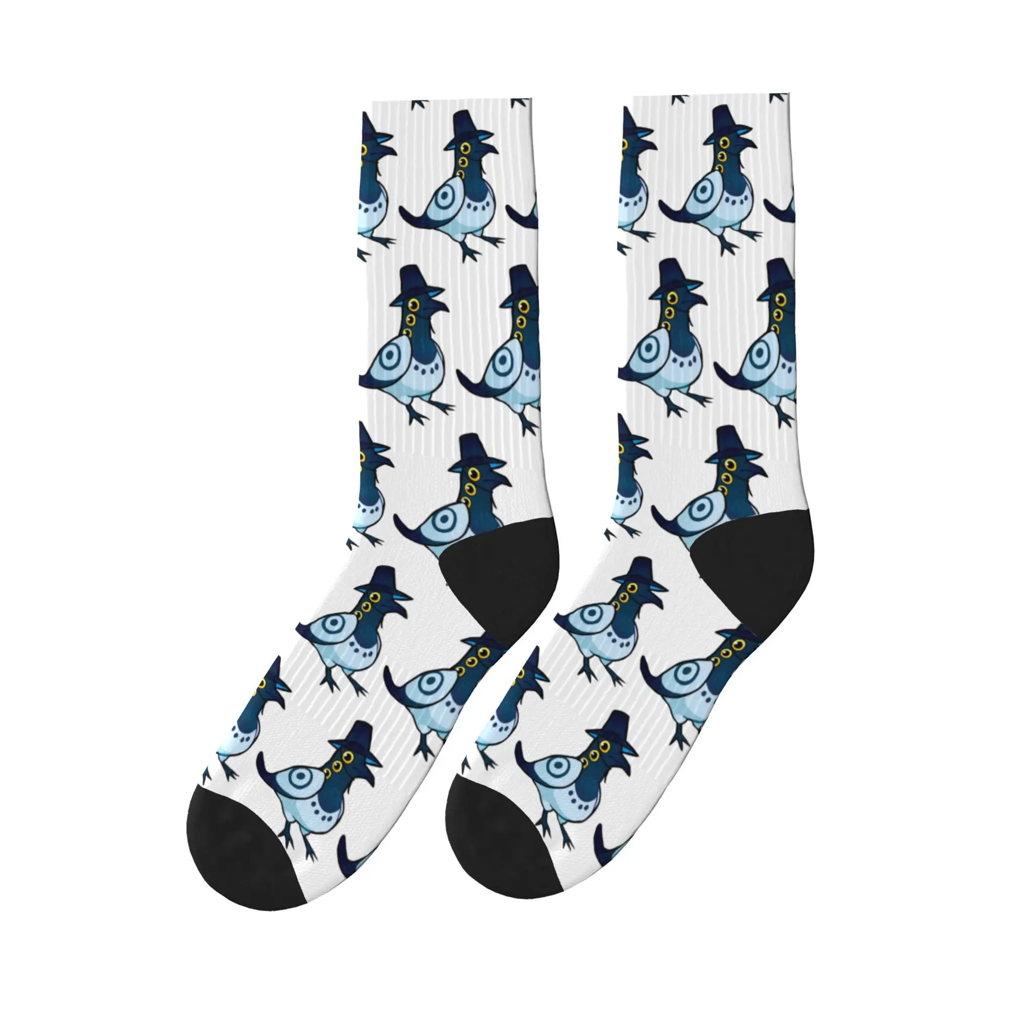 

Couple Socks Bird Kpop Demon Hunters Stockings Non Skid Warm Soft Socks Autumn Modern Graphic Climbing Socks
