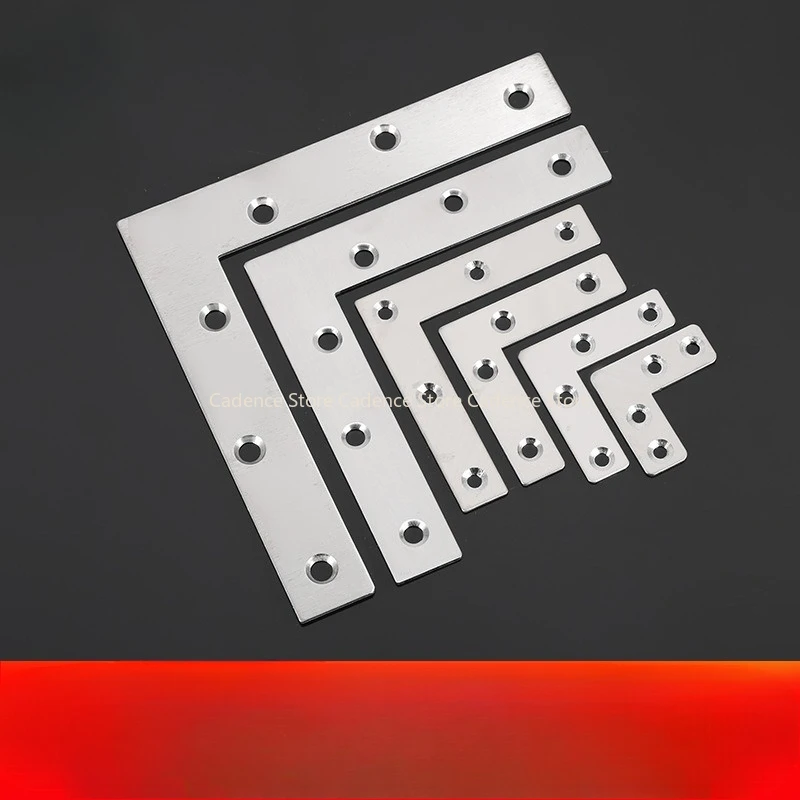 

10 шт. L-образный угловой соединитель, крепеж для ремонта мебели, используемый для стабилизации столов, стульев, шкафов