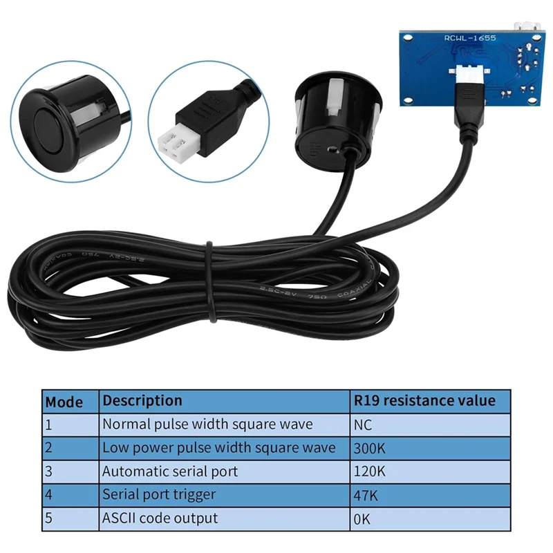 

A69Z 2 шт. ультразвуковой датчик расстояния для измерения расстояния, предотвращение препятствий, промышленное управление HC-SR04T