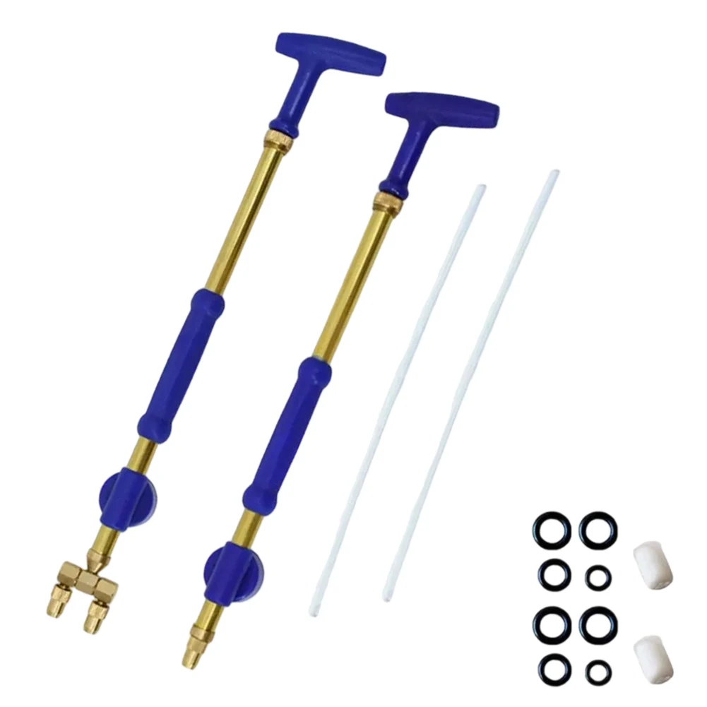 

Dual Spray Modes Adjustable Garden Sprayer 38cm Size Common Compatibility Copper Material Adjustable Length Garden Sprayer