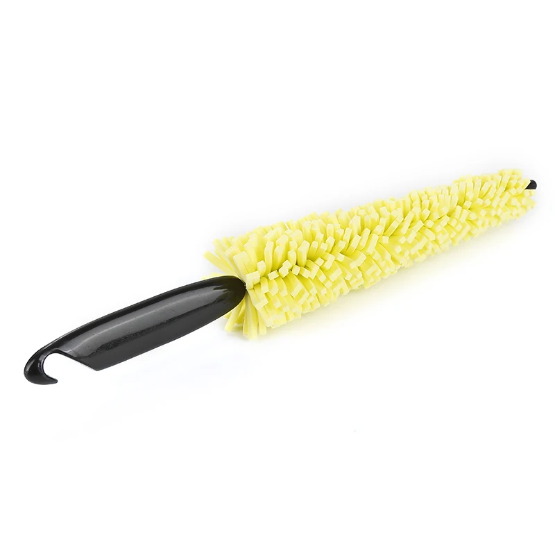 

Car Wheel Brush Tire Cleaning Brush Tool Car Rim Scrubber Cleaner Duster Handle Motorcycle Truck Wheel Car Grooming Brush New