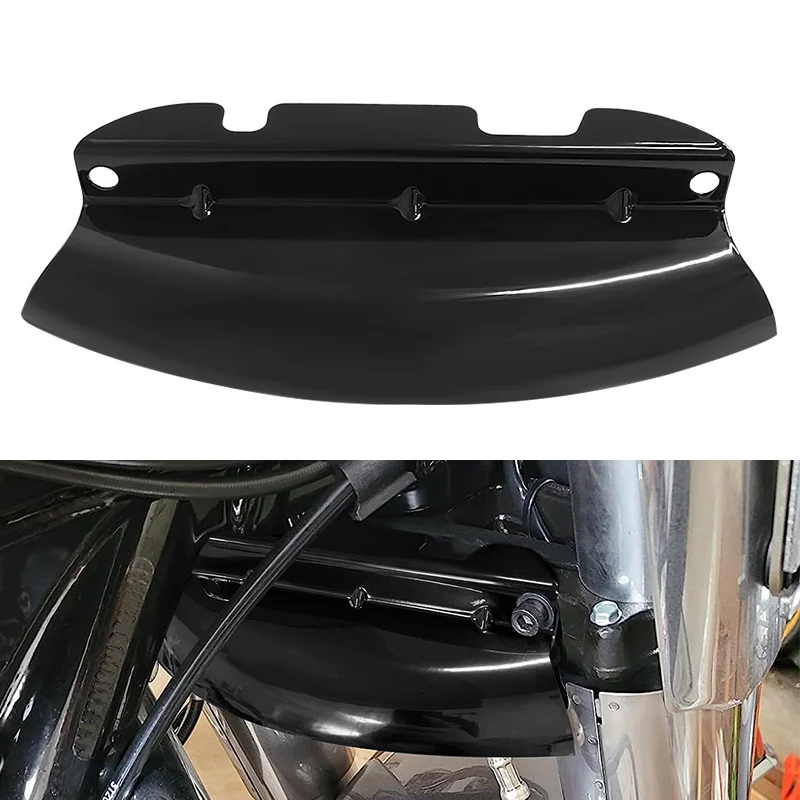 

Black Motocycle Lower Triple Tree Wind Deflector For Harley Touring Electra Street Glide FLH/T FLHX 2014-2023 Models