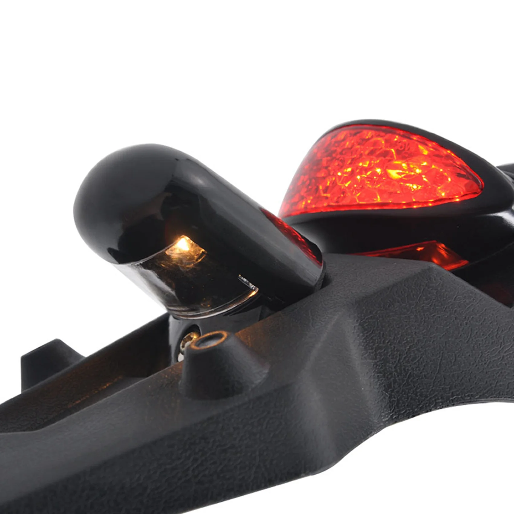 

AEF3-Universal Motorcycle Rear Fender Mudguard With LED Tail Light For Yamaha Mudguard LED Brake Tail Light Brake Lamp