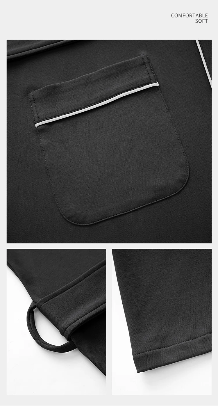 Bata para hombre de manga larga