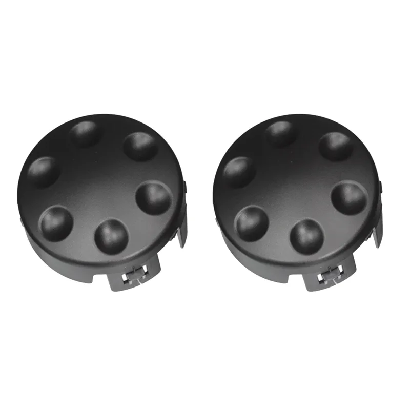 A04E-2Pcs سيارة الجبهة الوفير الضباب غطاء خفيف 62256-JG000 لنيسان روج 2011-2013 النسخة الأمريكية الضباب مصباح قبعات الكسوة #6