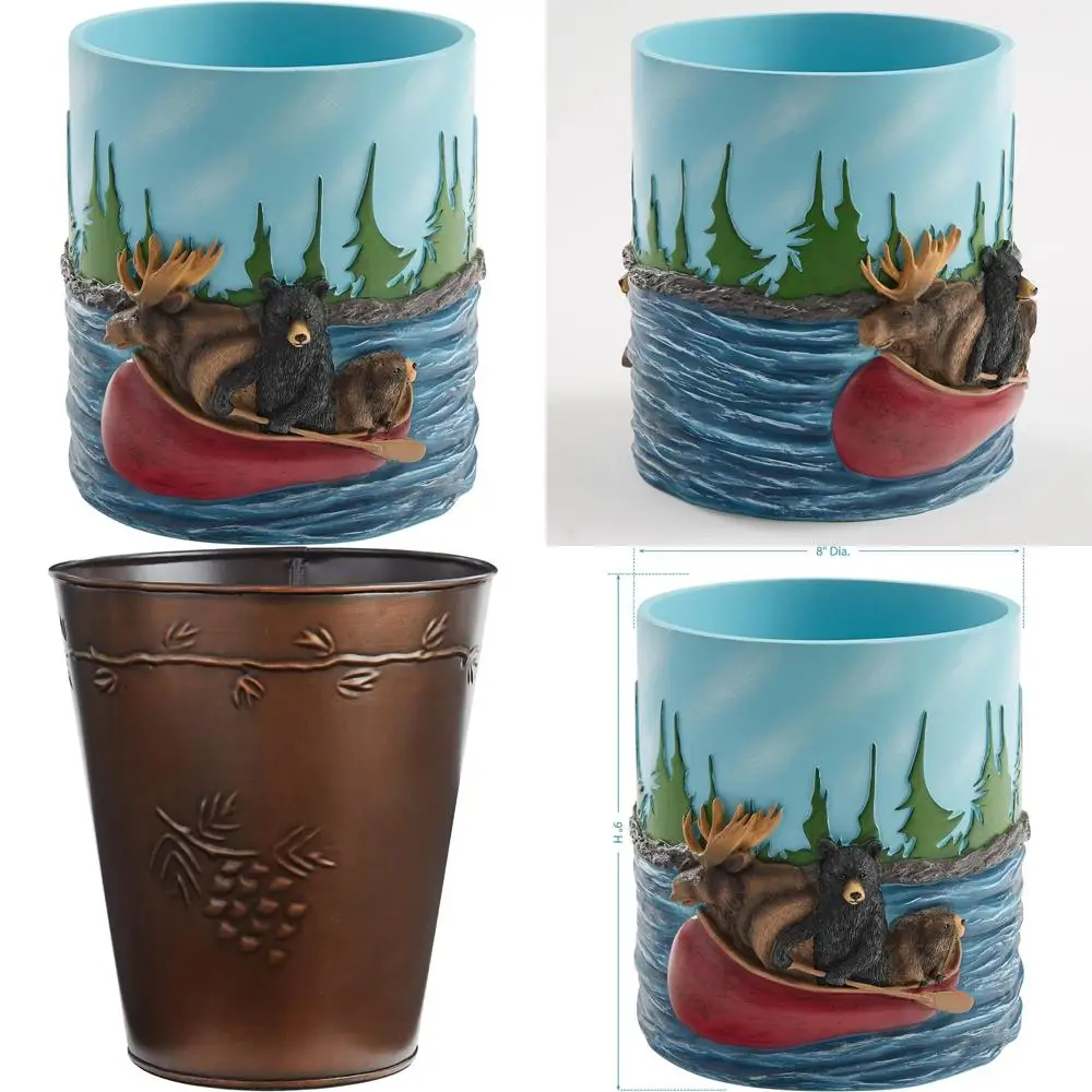 

Летний сезонный отпуск мусорное ведро для использования на открытом воздухе и домашнего декора