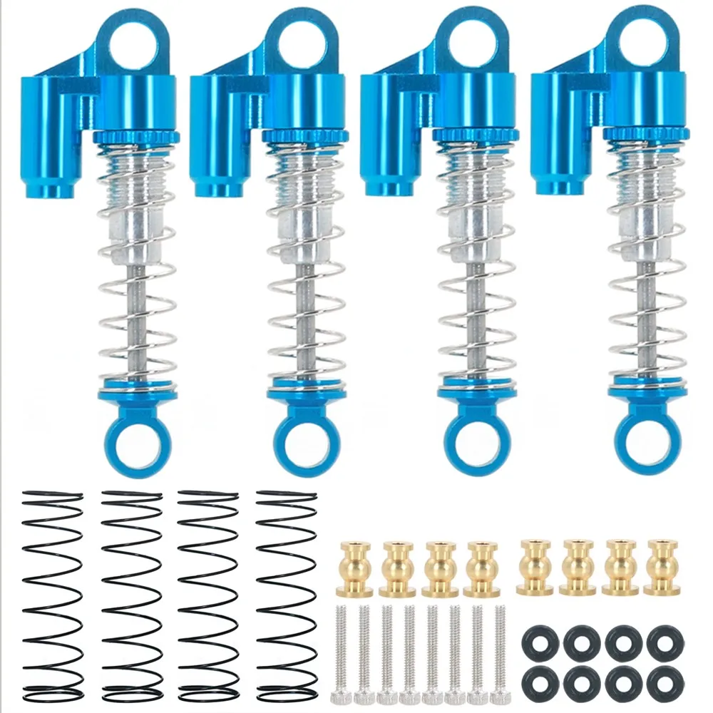 Cnc Servo Arm/shocks/axles/brass Adapter/copper Weights/steering Cups Girders For 1:24 Axial Scx24 90081 Rc Crawler Car Parts