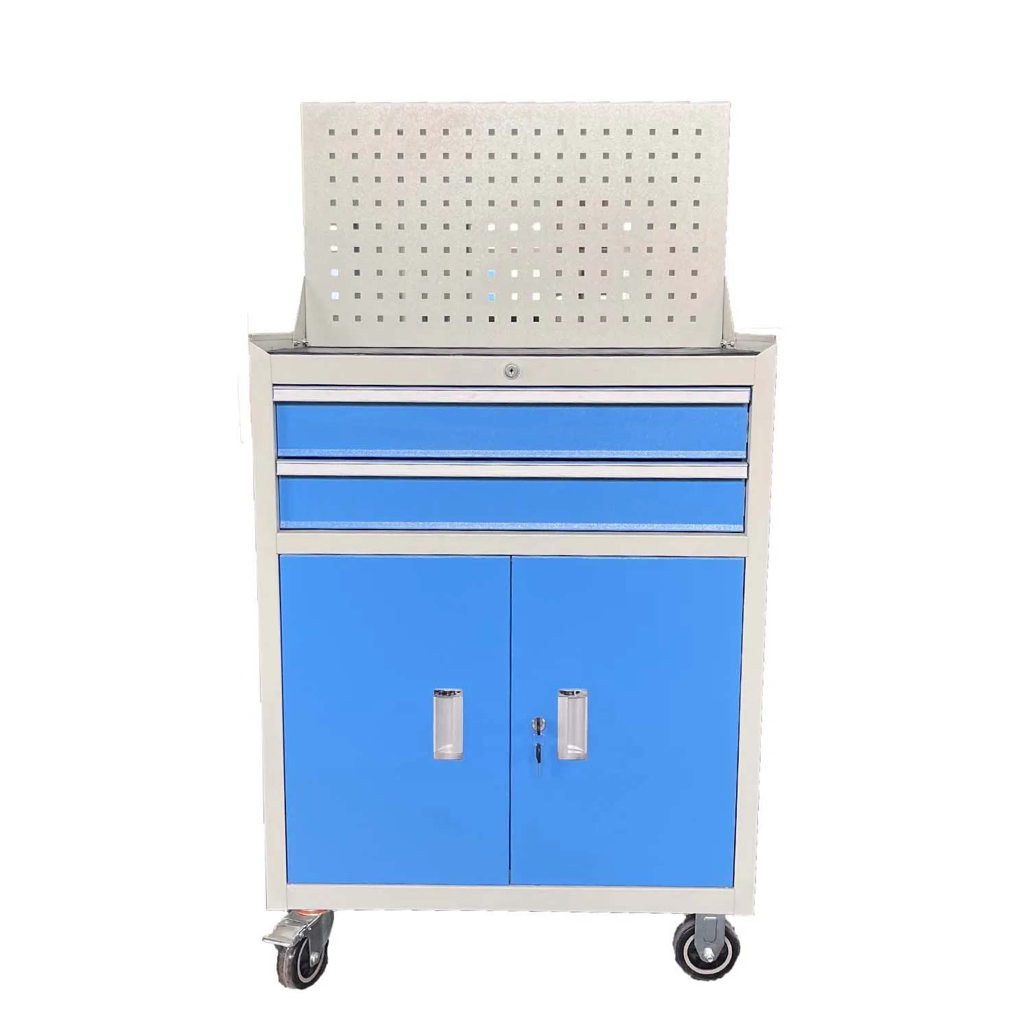 

Workshop Tool Storage Cabinet With Wall Mounted Drawers